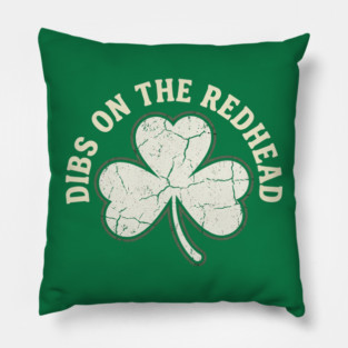 dibs-on-the-redhead Pillow