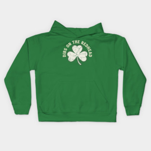dibs-on-the-redhead Kids Hoodie