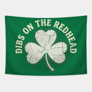 dibs-on-the-redhead Tapestry