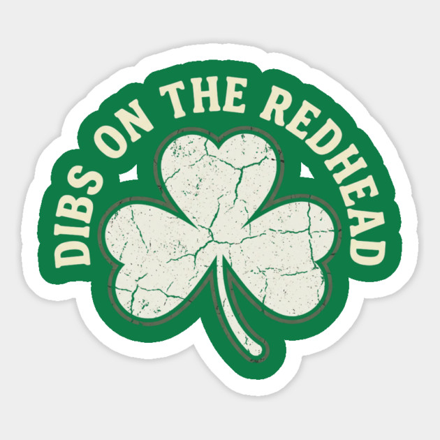 dibs-on-the-redhead Magnet by Creatifly Graphic Tees