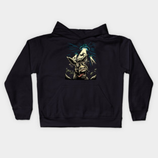 Donkey Abduction Kids Hoodie