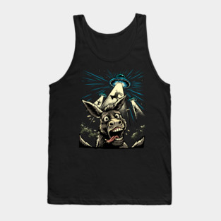 Donkey Abduction Tank Top
