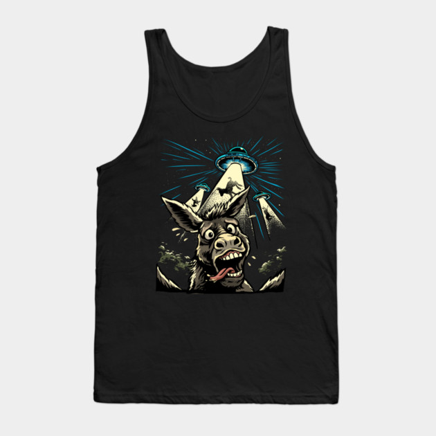 Donkey Abduction Tank Top by GoshWow®