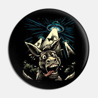 Donkey Abduction Pin
