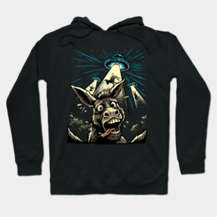 Donkey Abduction Hoodie