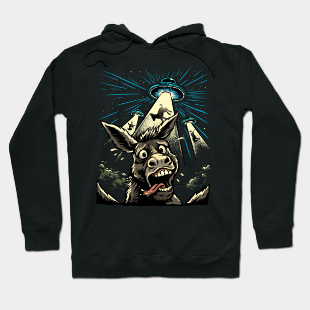 Donkey Abduction Hoodie by GoshWow®