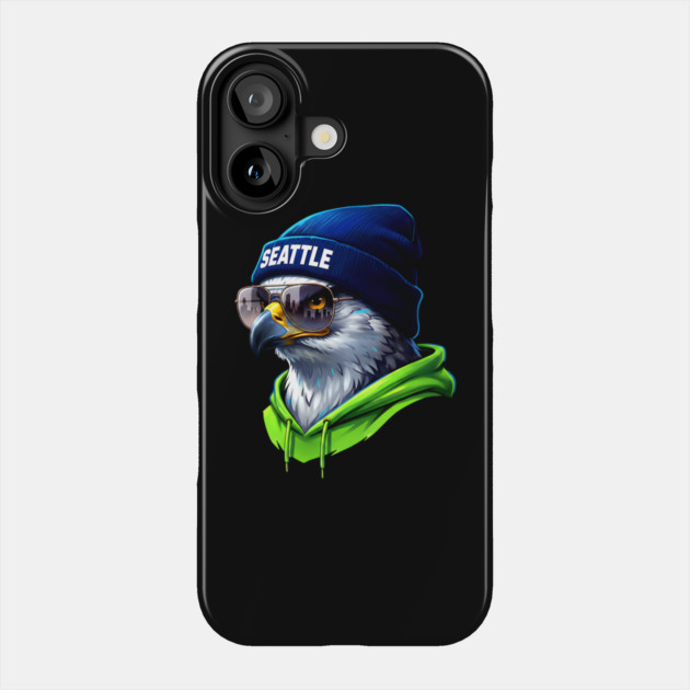 Seattle football fan Phone Case by UrbanLifeApparel