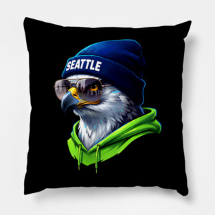 Seattle football fan Pillow