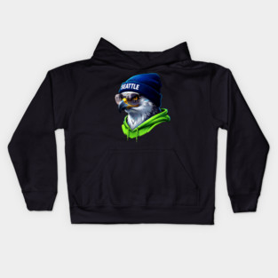 Seattle football fan Kids Hoodie