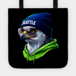 Seattle football fan Tote