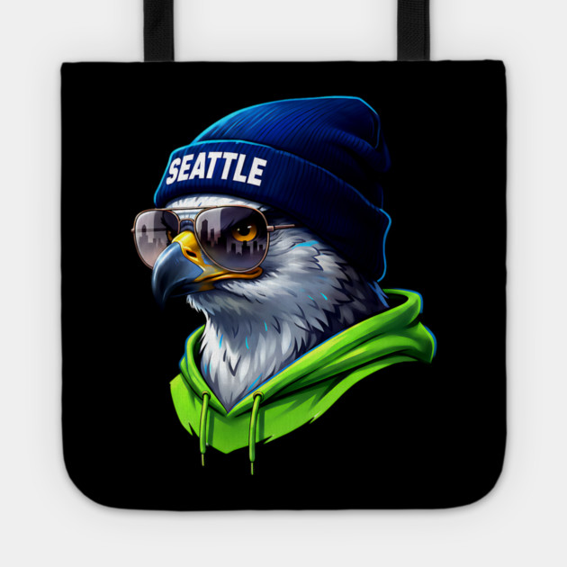 Seattle football fan Tote by UrbanLifeApparel