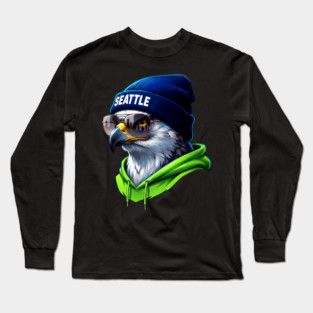 Seattle football fan Long Sleeve T-Shirt