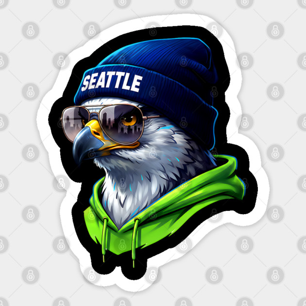 Seattle football fan Sticker by UrbanLifeApparel