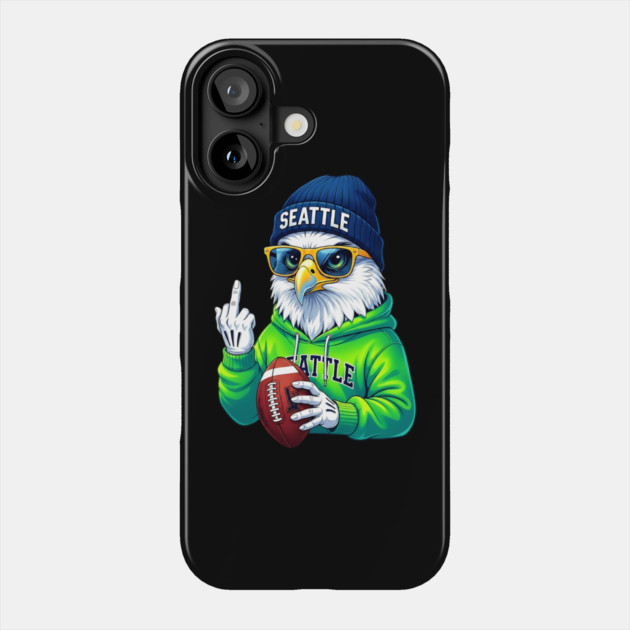Seattle Middle Finger Phone Case by UrbanLifeApparel