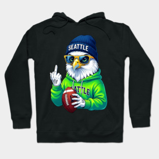 Seattle Middle Finger Hoodie