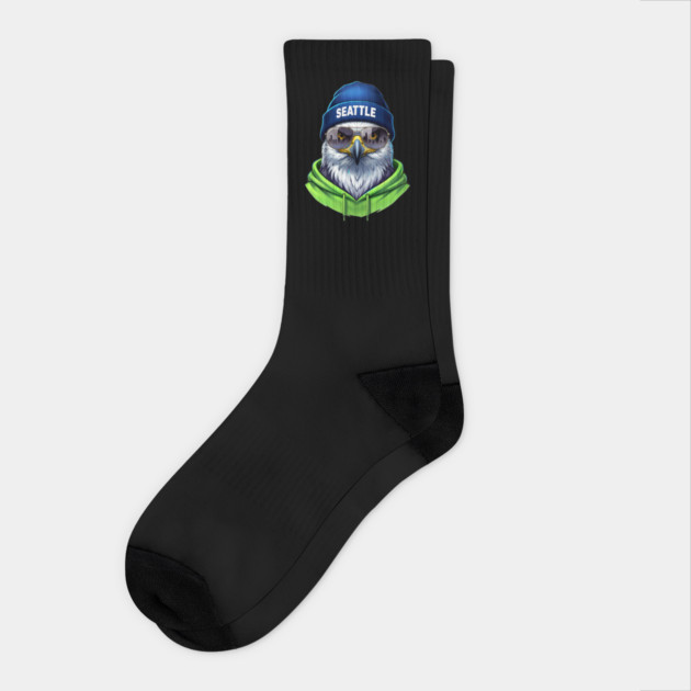 Seattle Spirit Animal Socks by UrbanLifeApparel