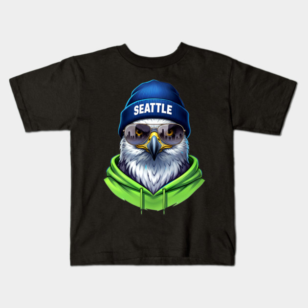 Seattle Spirit Animal Kids T-Shirt by UrbanLifeApparel