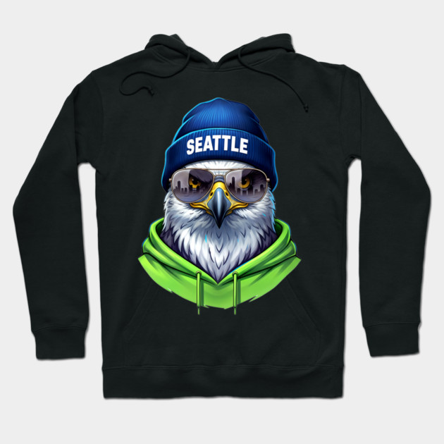Seattle Spirit Animal Hoodie by UrbanLifeApparel