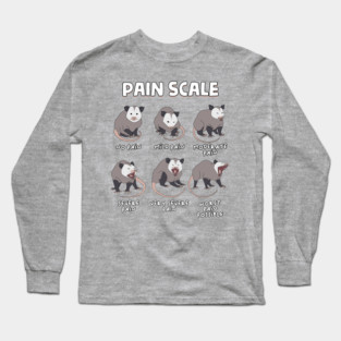 Pain Scale Long Sleeve T-Shirt