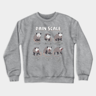 Pain Scale Crewneck Sweatshirt