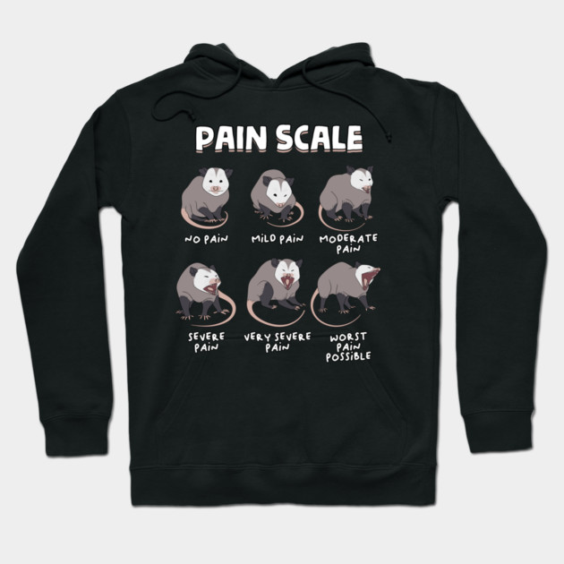 Pain Scale Hoodie by GoshWow®
