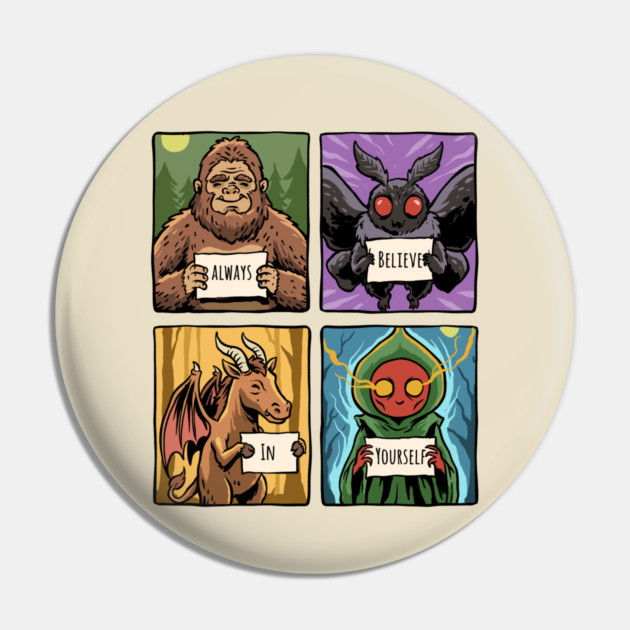 Always Believe In Yourself Pin by GoshWow®