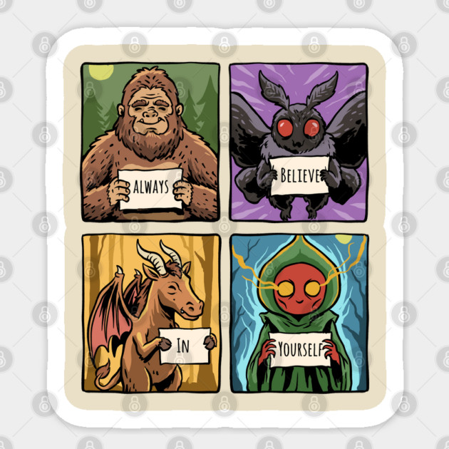 Always Believe In Yourself Sticker by GoshWow®