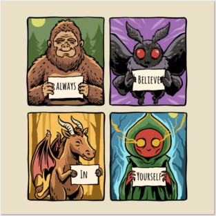 Always Believe In Yourself Posters and Art