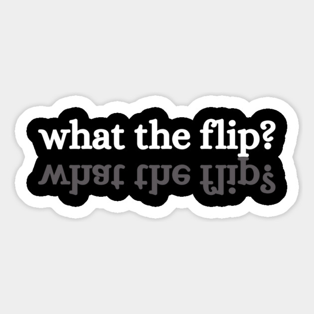 what-the-flip Magnet by JessArty
