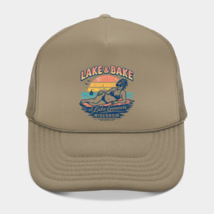 Lake and Bake Lake Geneva Wisconsin Hat