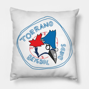 torrano logo white back Pillow