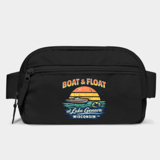 Boat and Float at Lake Geneva, Wisconsin Bag