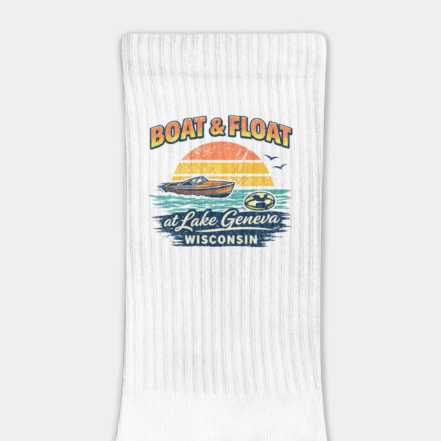 Boat and Float at Lake Geneva, Wisconsin by CrazyGirl