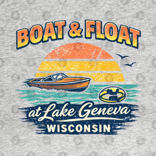 Boat and Float at Lake Geneva, Wisconsin by CrazyGirl