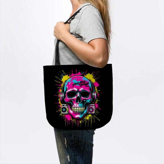 Cool Skull T-Shirt | Edgy Streetwear Graphic Tee | Urban Dark Style by Muhammad Naveed Khan
