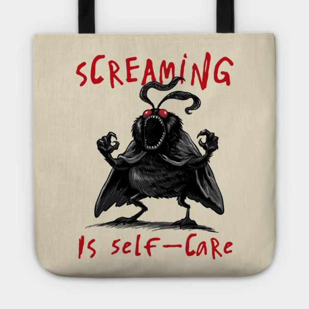 Screaming is Self Care Tote by GoshWow®