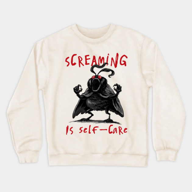 Screaming is Self Care Crewneck Sweatshirt by GoshWow®