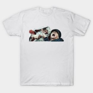 Hot Fuzz: A Deranged Santa Claus T-Shirt