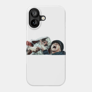 Hot Fuzz: A Deranged Santa Claus Phone Case
