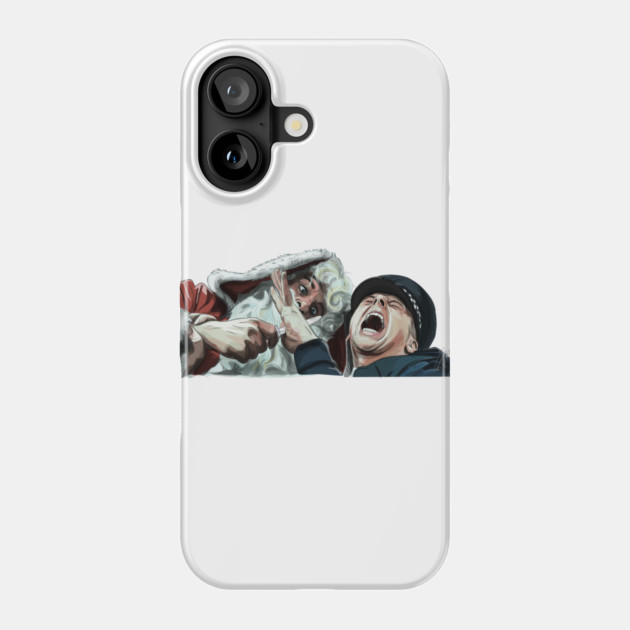 Hot Fuzz: A Deranged Santa Claus Phone Case by 51Deesigns