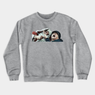 Hot Fuzz: A Deranged Santa Claus Crewneck Sweatshirt