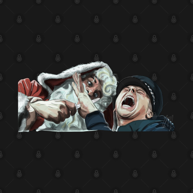 Hot Fuzz: A Deranged Santa Claus by 51Deesigns