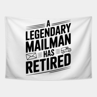 A Legendary Mailman Has Retired Tapestry