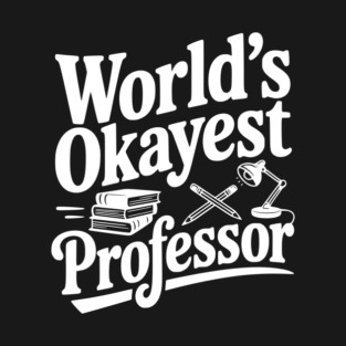 World's Okayest Professor T-Shirt
