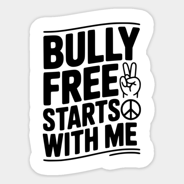 Bully Free Starts with Me Magnet by Frank Ring
