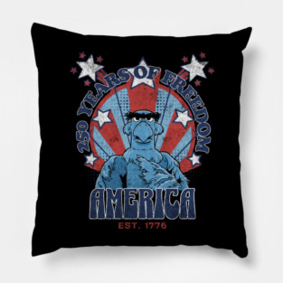 250 Years of Freedom Muppet Sam Eagle America Style Pillow