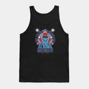 250 Years of Freedom Muppet Sam Eagle America Style Tank Top
