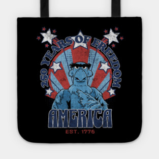 250 Years of Freedom Muppet Sam Eagle America Style Tote