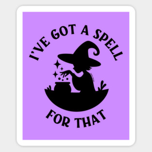 I've Got a Spell For That Cheeky Witch® Sticker