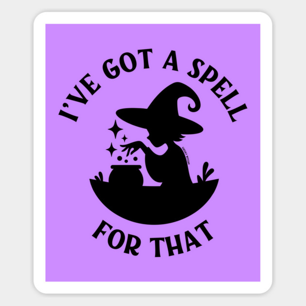I've Got a Spell For That Cheeky Witch® Sticker by Cheeky Witch